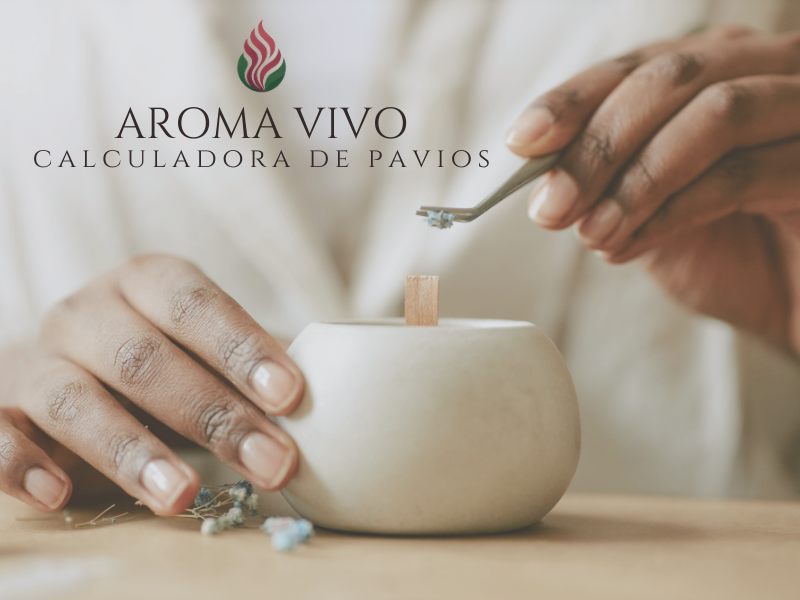 calculadora de pavio de velas